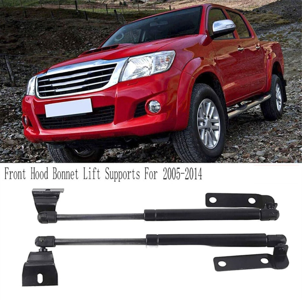 Front Hood Bonnet Lift Supports Gas Strut Rod Arm Strut Spring For Fortuner 2005 - 2014 4852045426934