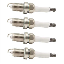 4pcs 12122158252 FR7KPP332 Spark Plug for E46 E60 E65 E70 E81 E88 E90 E92 X5 A6 550i 650i 750i IZFR6H11