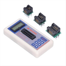Tester per circuiti integrati TSH‑06F, misuratore di transistor IC con modalità AUTO 5V 3,3V per ingegneri microelettronici