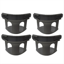 4 Pack Lock Sheet Holders, Bed Sheet Holder, Secure Bed Sheets Firmly in Place, Heavy Duty Panel Holder Grey