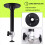 360 Adjustable Projector Bracket Ceiling Mount Projector Ceiling Mount Supports Up to 5KG 18cm 7