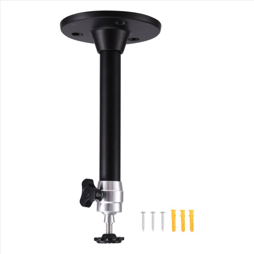 360 Adjustable Projector Bracket Ceiling Mount Projector Ceiling Mount Supports Up to 5KG 18cm 2