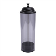 Porta cannucce, dispenser per porta cannucce, contenitore per cannucce con coperchio per bancone, per riporre cannucce da cucina, bar e feste
