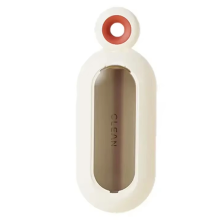 Portable Lint Remover Brush, Sticky Gel Roller for Clothes and Pet Hair Removal, Efficient Dust and Hair Cleaning Tool A