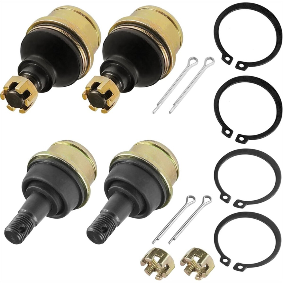 4 Pcs Upper/Lower A-Arm Knuckle Ball Joint Kits For Trx420 Rancher 420 2007-2014 4852469853217