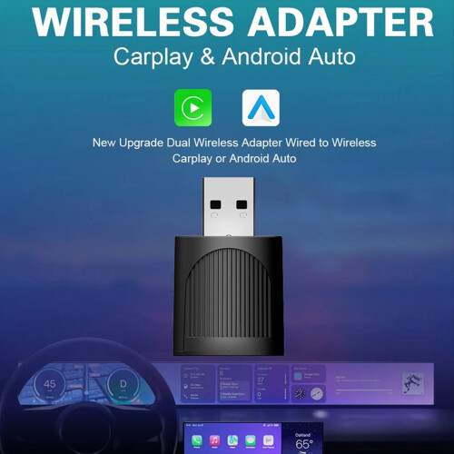 Upgrade 5Ghz MINI U8 Wireless Carplay Smart Box Wireless for Android Auto Adapter Dongle Bluetooth WiFi Auto Connection 1