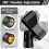 Set di 4 clip per microfono per supporti, supporti per microfono regolabili con adattatori, microfono wireless e morsetto per supporti per microfono 2