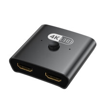 2-in-1-out-kompatibler 2.1-Bidirektionaler Umschalter, 4K@120Hz-Splitter, bidirektionaler kompatibler Umschalter, manueller Schalter