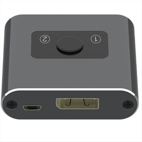 -Συμβατό Splitter/Switch 2 Θυρών Bi- Direction 4K Ultra HD 1 σε 2 Έξοδος 2 σε 1 Έξοδος