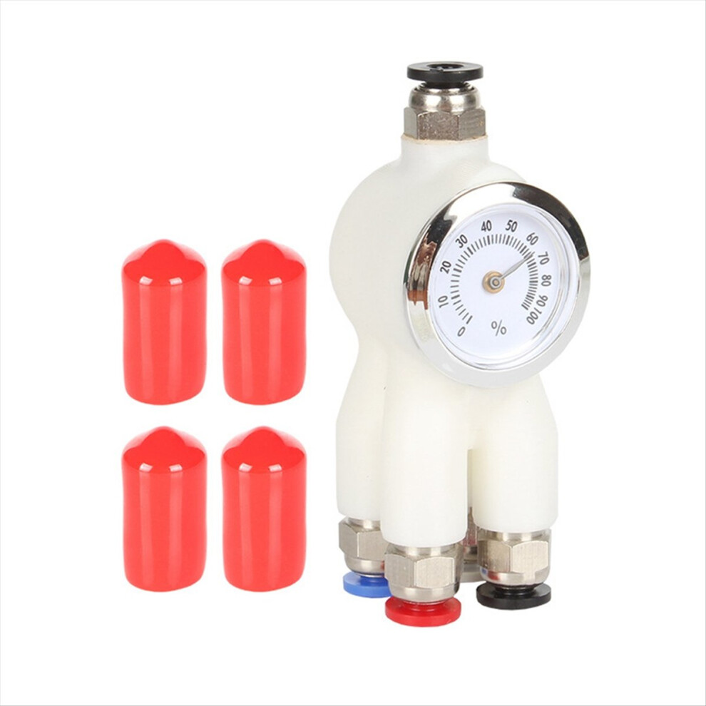4 In 1 Ptfe Adapter Material Pipe Expansion Port Feeding Modules For X1/P1 X1c P1s P1p A1 A1mini 4852045472801