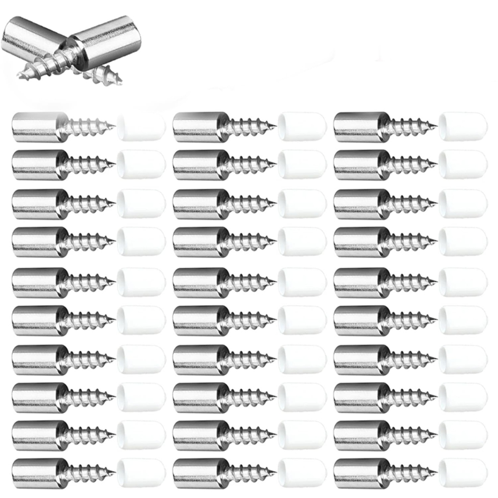 Fixed Support Self-Tapping Screw, With Rubber Sleeve Screw Plate Support Partition Bracket, Suitable For Furniture 4852045490171