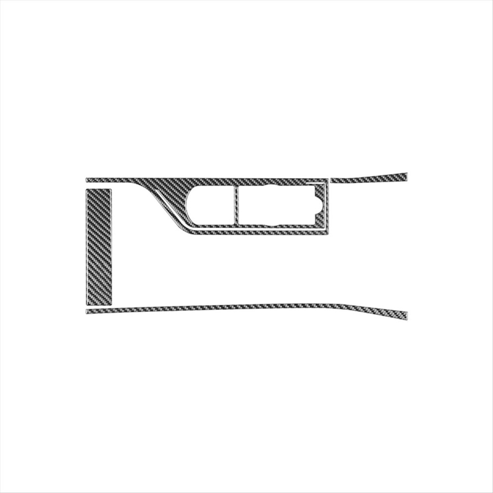 Carbon Fiber Center Console Gear Shift Panel Trim Kit For Xf 2008-2015 Lhd Interior Accessories 4852045482862