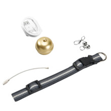 Bell Pet Location Tracker LBS WiFi GPS Positioning Waterproof Anti-Lost Device for Cats Dogs IOS Android Devices Gold