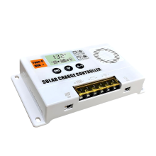 12/24V 30A PWM Solar Charge Controller, Solar Panel Regulator with LCD Display for Lithium and Flooded Batteries