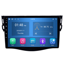 RoverOne 4G+64G Bilradio Bluetooth CarPlay Android Auto GPS-navigasjon for Toyota RAV4 3 XA30 2005 - 2016