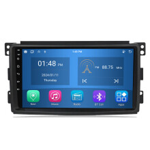 RoverOne 4G+64G Bilradio Bluetooth CarPlay Android Auto GPS-navigasjon for Mercedes Benz Smart 2005 - 2010