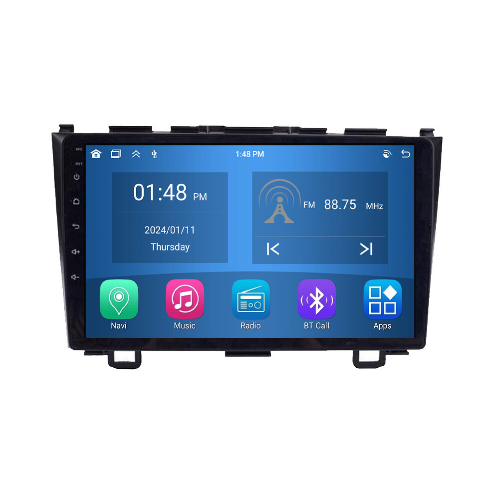 Roverone 4G+64G Car Radio Bluetooth Carplay Android Auto Gps Sat Nav For Honda Crv Cr-V 3 Re 2006 - 2012 712110546377