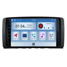 RoverOne 6G+128G Bil Multimedia Spiller Radio CarPlay Bluetooth Android GPS for Mercedes Benz R Class W251 R280 R300 R320 2005 - 2017