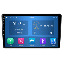 RoverOne 4G+64G Bilradio Bluetooth CarPlay Android Auto GPS-navigasjon for Citroen Berlingo 2 B9 for Peugeot Partner 2008-2019