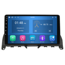 RoverOne 4G+64G Autoradio Bluetooth CarPlay Android Auto GPS für Mercedes Benz C Class 3 W204 S204 2006 - 2011