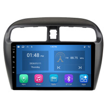 RoverOne 4G+64G Bilradio Bluetooth CarPlay Android Auto GPS-navigasjon for Mitsubishi Mirage 6 2012 - 2018