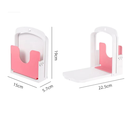 Foldable Bread Slicer Stand - DIY Homemade Bread Toast Loaf Slicing Machine, Baking Tool with Adjustable Cutting Guide 1