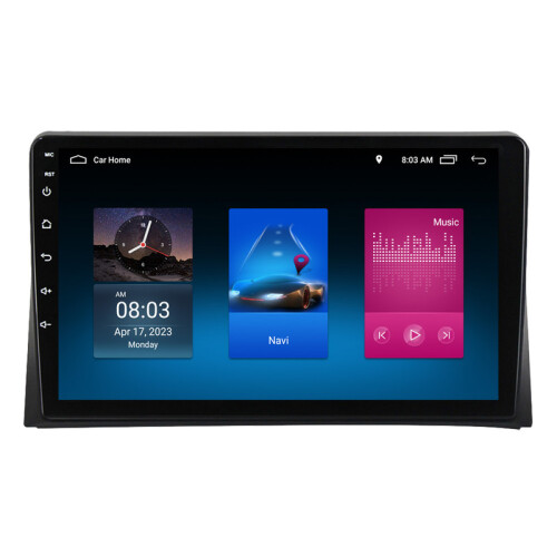RoverOne 4G+64G Bilradio Bluetooth CarPlay Android Auto GPS-Navigation til Volkswagen Multivan T5 2003 - 2015 1