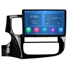 RoverOne 4G+64G Radio Coche Bluetooth CarPlay Android Auto Navegación GPS para Mitsubishi Outlander 3 GF0W GG0W 2012 - 2018