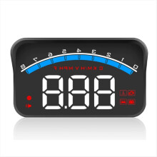 HUD Head Up Display OBD2 Proiettore Tachimetro digitale per auto Display della temperatura dell'acqua Accessori per auto