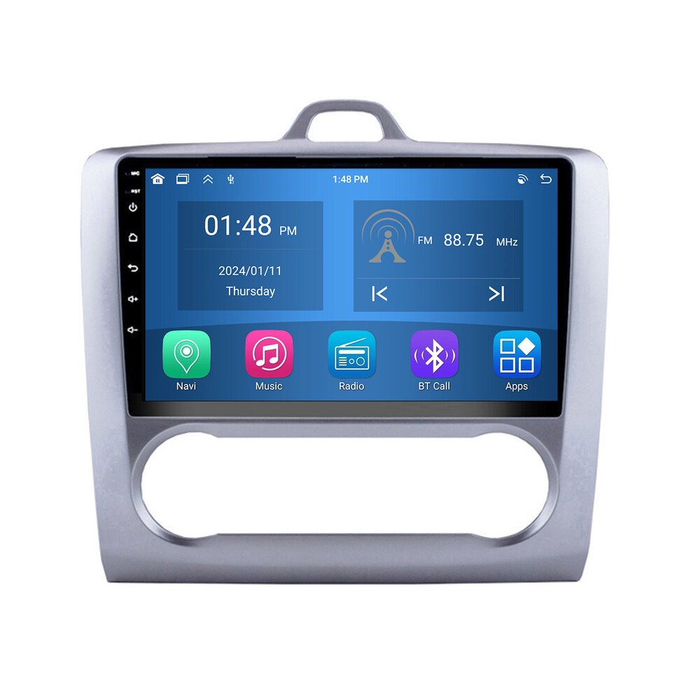 Roverone 4G+64G Car Radio Bluetooth Carplay Android Auto Gps Sat Nav For Ford Focus 2 Mk 2 2004 - 2011 At 712110546155
