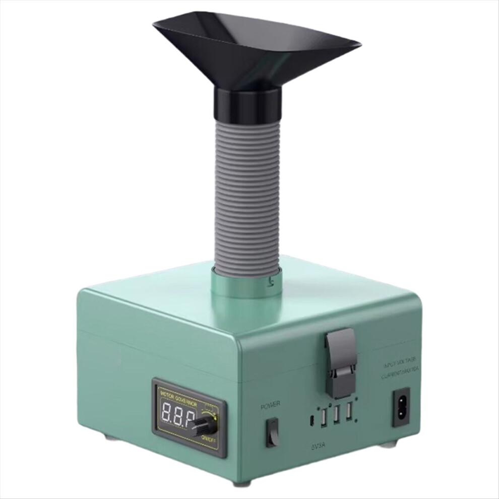 150W Soldering Smoke Absorber Esd Fume Extractor Led Light Activated Carbon Filter Sponge Solder Smoking Instrument Eu 4852045468507