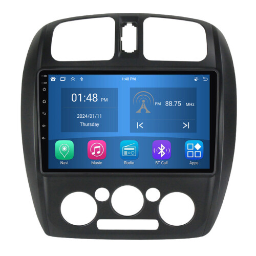 RoverOne 4G+64G Bilradio Bluetooth CarPlay Android Auto GPS-Navigation til Mazda 323 BJ 2000 - 2003