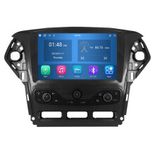 RoverOne 4G+64G Bilradio Bluetooth CarPlay Android Auto GPS-navigering för Ford Mondeo Fusion 2010 - 2014
