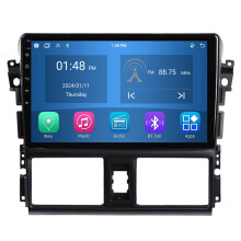 RoverOne 4G+64G Radio Coche Bluetooth CarPlay Android Auto Navegación GPS para Toyota Vios XP150 2013 - 2020