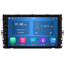 RoverOne 4G+64G Radio Coche Bluetooth CarPlay Android Auto Navegación GPS para Volkswagen MQB VW T-Cross 2018 - 2020