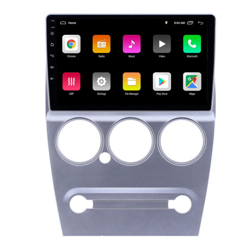 RoverOne 4G+64G Bilradio Bluetooth CarPlay Android Auto GPS-Navigation til Citroen C-Elysee C Elysee 2008 - 2013 2