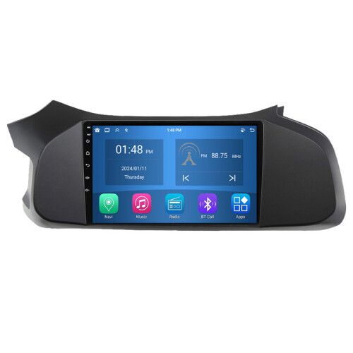 RoverOne 4G+64G Bilradio Bluetooth CarPlay Android Auto GPS-Navigation til Chevrolet Onix 2012 - 2019