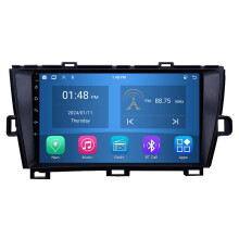 RoverOne 4G+64G Bilradio Bluetooth CarPlay Android Auto GPS-navigering för Toyota Prius XW30 2009 - 2015