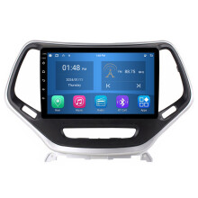 RoverOne 4G+64G Bilradio Bluetooth CarPlay Android Auto GPS-navigasjon for Jeep Cherokee 5 KL 2014 - 2018