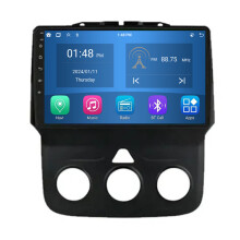 RoverOne 4G+64G Radio Coche Bluetooth CarPlay Android Auto Navegación GPS para Dodge Ram 1500 2500 3500 2013-2019