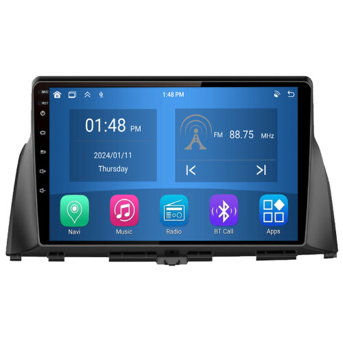 RoverOne 4G+64G Bilradio Bluetooth CarPlay Android Auto GPS-Navigation til Kia K5 Optima 2016 - 2019