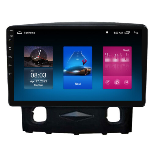 RoverOne 4G+64G Bilradio Bluetooth CarPlay Android Auto GPS-Navigation til Ford Kuga 2008 2009 2010 1