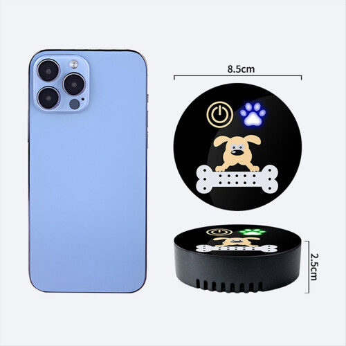 Pet Small Electronic Deodorizer Built-in Deodorizing Chip,No Consumables,USB/Dry Battery Dual Power Supply Mode 1