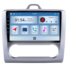RoverOne 6G+128G Multimediální Přehrávač Autorádio CarPlay Bluetooth Android Radio GPS pro Ford Focus 2 Mk 2 2004 - 2011 AT