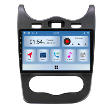 RoverOne 6G+128G Reproductor Multimedia Coche Radio CarPlay Bluetooth GPS para Renault Sandero 2013 2014
