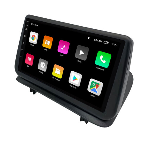 RoverOne 4G+64G Bilradio Bluetooth CarPlay Android Auto GPS-Navigation til Renault Clio 3 2005 - 2014 2