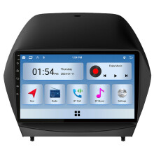 RoverOne 6G+128G Auton Multimediasoitin Radio CarPlay Bluetooth Android Radio GPS for Hyundai Tucson 2 IX35 2009 - 2015