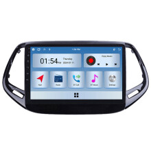RoverOne 6G+128G Bilmultimediaspelare Radio CarPlay Bluetooth Android GPS för Jeep Compass 2 MP 2016 - 2018