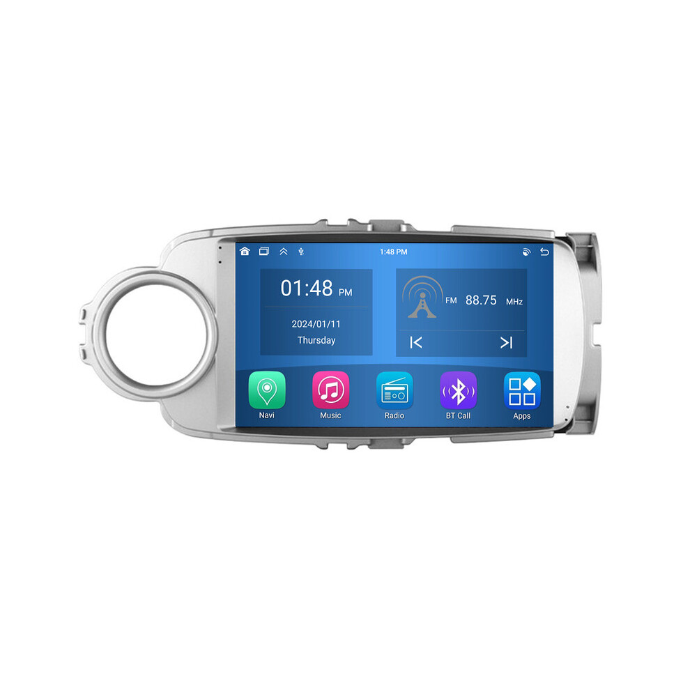 Roverone 4G+64G Car Radio Bluetooth Carplay Android Auto Gps Sat Nav For Toyota Yaris 2012 - 2017 712110549705