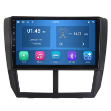 RoverOne 4G+64G Radio Coche Bluetooth CarPlay Android Auto Navegación GPS para Subaru Forester 3 SH 2007 - 2013 Impreza GH GE 2011